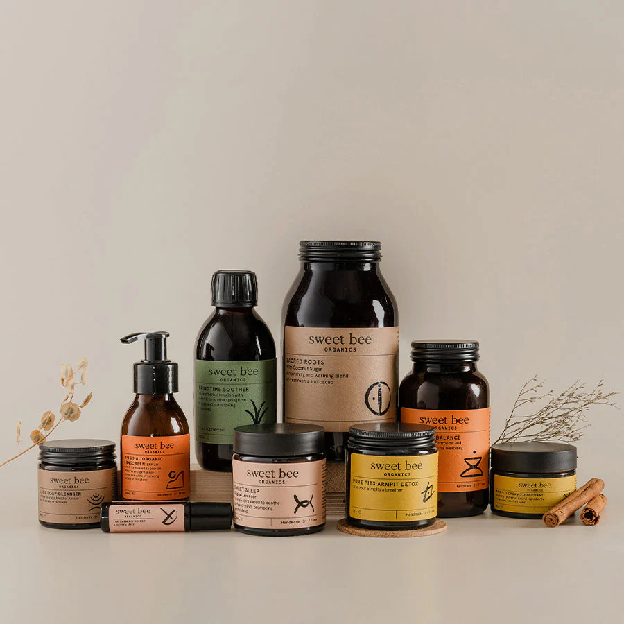 sweetbee organics beauty products
